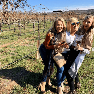 Girls at winery min